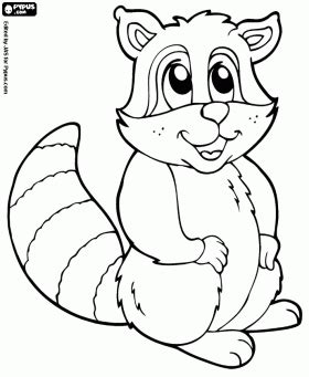 raccoon coloring page bjl forest coloring pages baby coloring pages