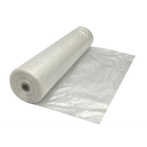 poly cover plastic sheeting  wide mil clear construction plastic supply