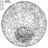 Craters sketch template