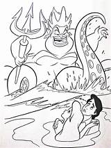 Ursula Ariel Prince Printul Sirenita Coloringhome Pintar Picturethemagic Kleurplaten Zeemeermin úrsula Sirena Chainimage Dumbo Swim 2560 Timeless Miracle Flounder sketch template