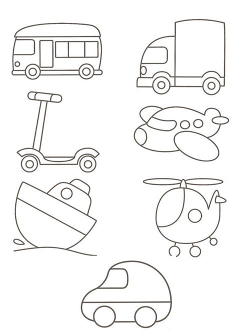 coloring pages transportation printable kaylentucaldwell