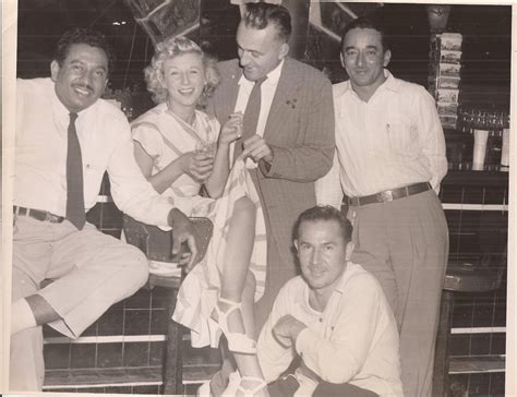 party at the el rancho bar panama 1949 vintage photograph black and white photo group of