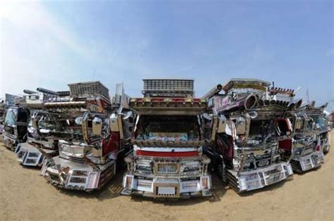 unusual truck designs  decorations  asia