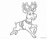 Reindeer Rentier Rudolph Malvorlagen Rudolf Rentiere Cool2bkids Malvorlage Nase sketch template