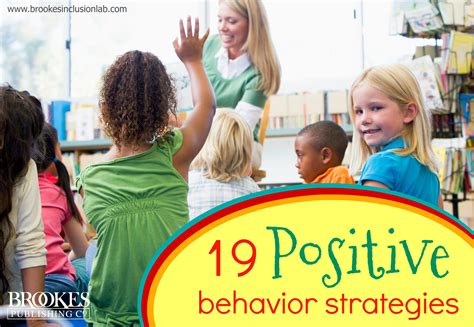 tips  supporting positive behavior social skills brookes blog