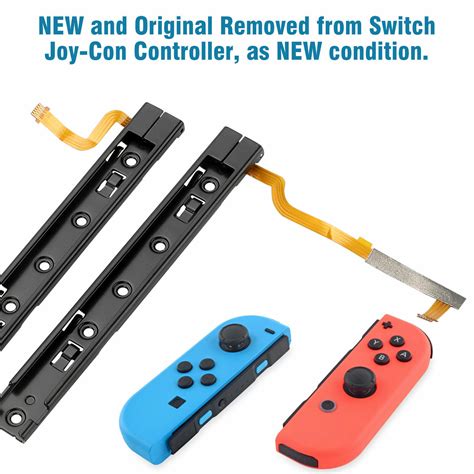 nintendo switch joy  replacement left  rail slider cable ribbon replacement
