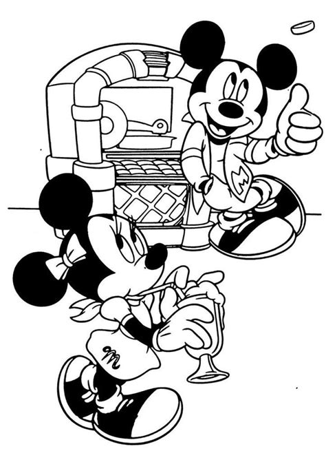 detailed mickey mouse coloring book adults coloring pages