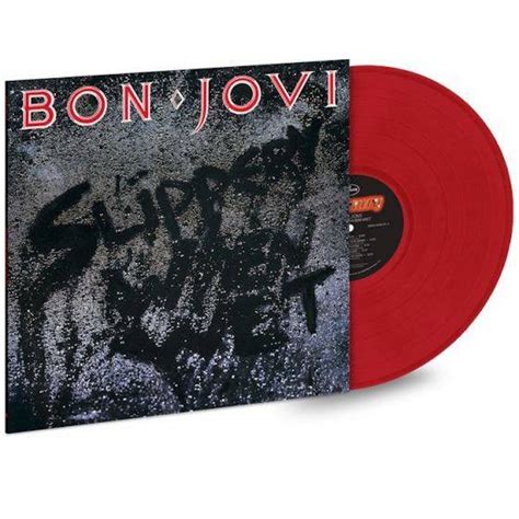 bon jovi slippery when wet limited edition lp vinyl