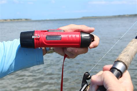 depthtrax   handheld depth finder hawkeye electronics
