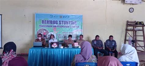 Rembug Stunting Pencegahan Dan Penanganan Stunting – Desa Bira