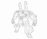 Transformers Cybertron Laserbeak Brawl sketch template