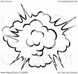 Explosion Burst Clipart Poof Comic Vector Illustration Royalty Graphics Seamartini Tradition Sm Regarding Notes sketch template