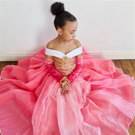 disney princess aurora inspired costume dress party prom etsy