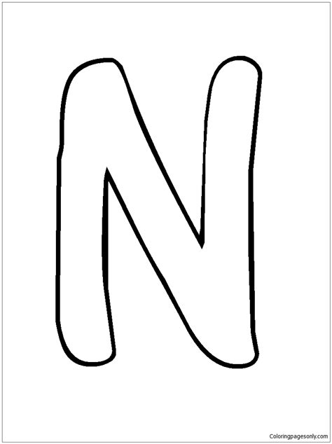 bubble letter  coloring page  printable coloring pages