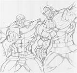 Thanos Vs Darkseid Hulk Coloring Pages Qbz Drawing Deviantart Comics sketch template