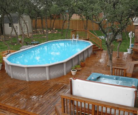 Prefabricated Deck Kits For Above Ground Pool Home Elements And Style