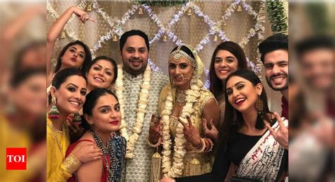 Ishqbaaz Fame Additi Gupta Gets Married To Kabir Chopra In Mumbai See