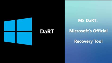 ms dart microsofts official recovery tool youtube