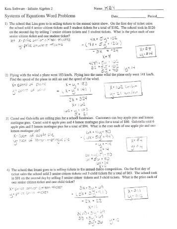 step equation word problems