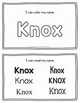 Knox Printables Handwriting sketch template