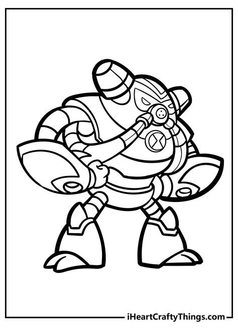 ben  nrg coloring pages