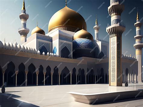 premium ai image sheikh zayed mosque created with generative ai