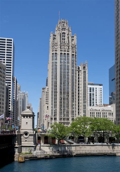 tribune tower buildings  chicago chicago architecture center cac