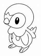 Pokemon Coloring Pages Piplup Pikachu sketch template