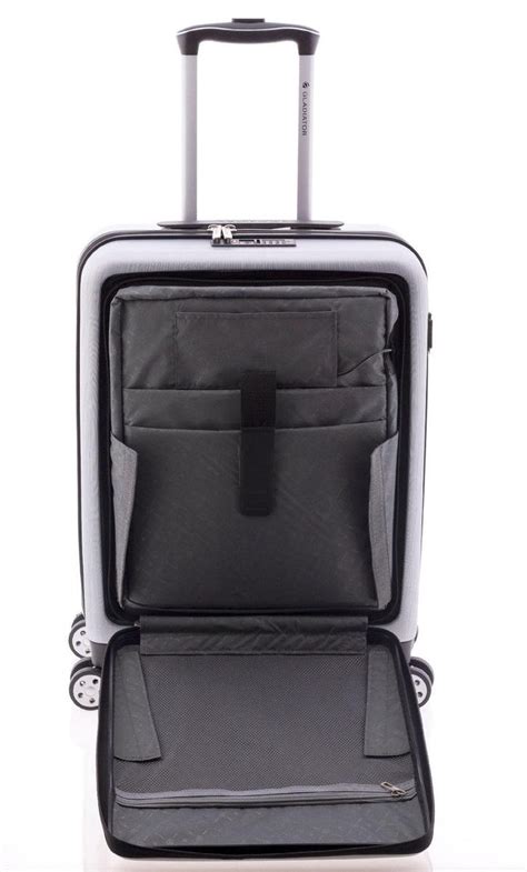 bolcom gladiator tech handbagage koffer   business laptop koffer  cm tsa slot