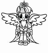 Pony Little Unicorn Drawing Coloring Pages Clipartmag Twilight sketch template