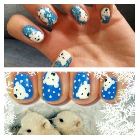 polar bear nails bears nails nails polar bear