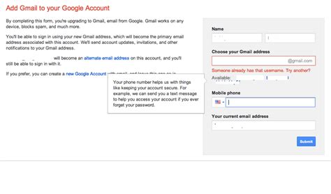 google    set   gmail account  link