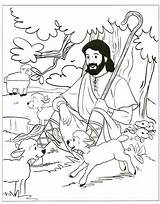 Shepherd Effortfulg Pastor Imprimir Coloring sketch template