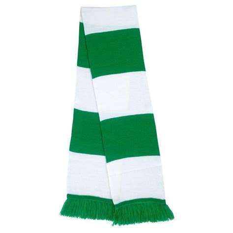 sjaal groen met wit  cm goedkope feestwinkel