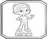 Rivets Coloring Pages Rusty Liam sketch template
