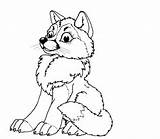 Wolf Coloring Pages Baby Wolves Kids Print Cartoon Winged Anime Cute Printable Color Tribal Arctic Getcolorings Popular Husky Getdrawings Coloringbay sketch template