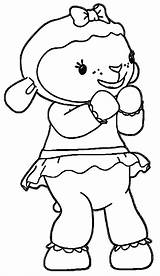 Coloring Lambie Wecoloringpage Pages Doc sketch template