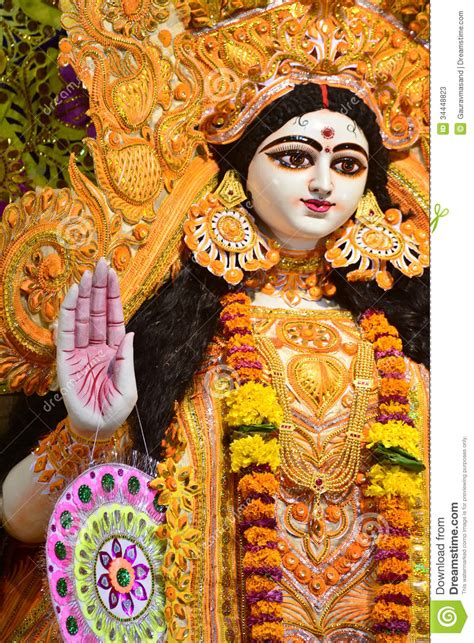 Godess Durga Stock Image Image Of Durga Religious Holy