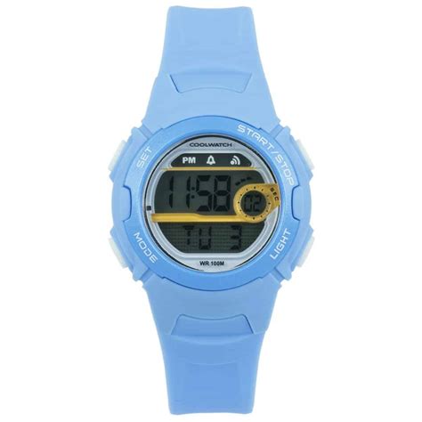 coolwatch cw kids horloge skills digitaal blauw excellentwebshop