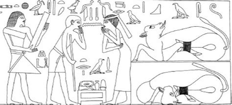 Mourning And Resurrection Ritual In The Egyptian Tomb Of
