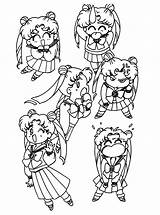 Sailormoon Colorear Kleurplaten Coloriages Mewarnai Ausmalbild Kleurplaat Gifs Malvorlagen1001 Bergerak Picgifs Animaatjes Animierte sketch template