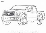 Ford Raptor Pages Gmc Zeichnen Drawingtutorials101 Silueta sketch template