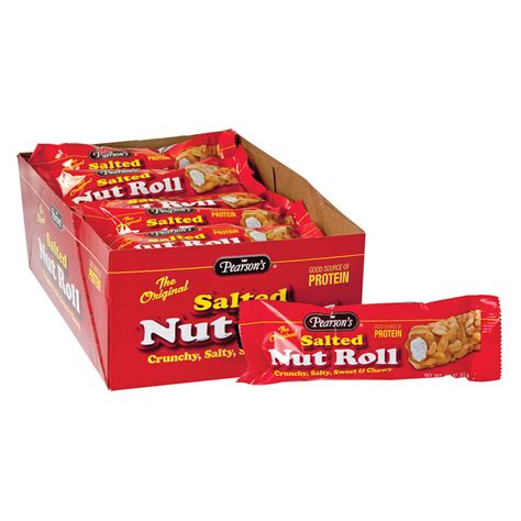 pearsons salted nut roll  oz nassau candy