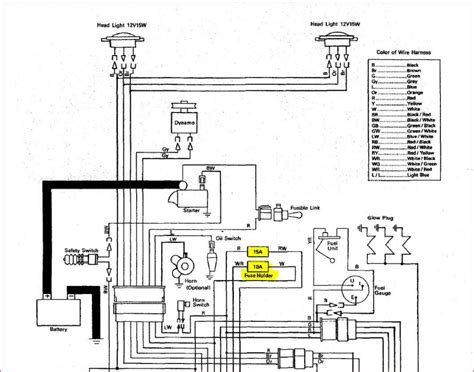 kubota  wiring diagram  kubota tractor wiring diagrams