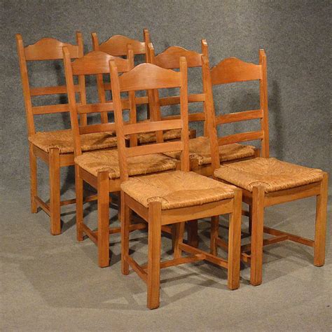 antiques atlas oak chairs set  kitchen dining country quality