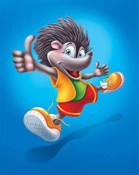 hedgehog mascot mascot design character design mascot