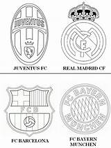 Ligue Uefa Juventus Arsenal Malvorlagen Atletico Halbfinale Finales Coloriages Barcelone sketch template