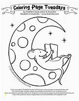 Coloring Pages Tedd Arnold Janet Jackson Mouse Moon Tuesday Dulemba Divyajanani sketch template
