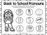 Mats Pronoun Smash Sheets Coloring School Back Preview sketch template
