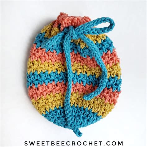 crochet dice bag  crochet pattern sweet bee crochet